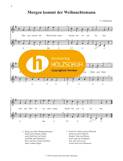 Morgen kommt der Weihnachtsmann